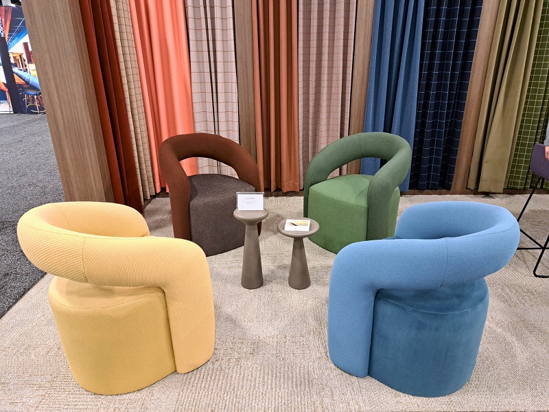 Gabriel Fabrics booth at HD Expo 2026