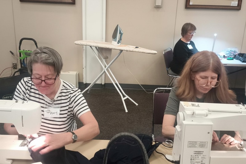 Happy Repair Café volunteers making a difference for others