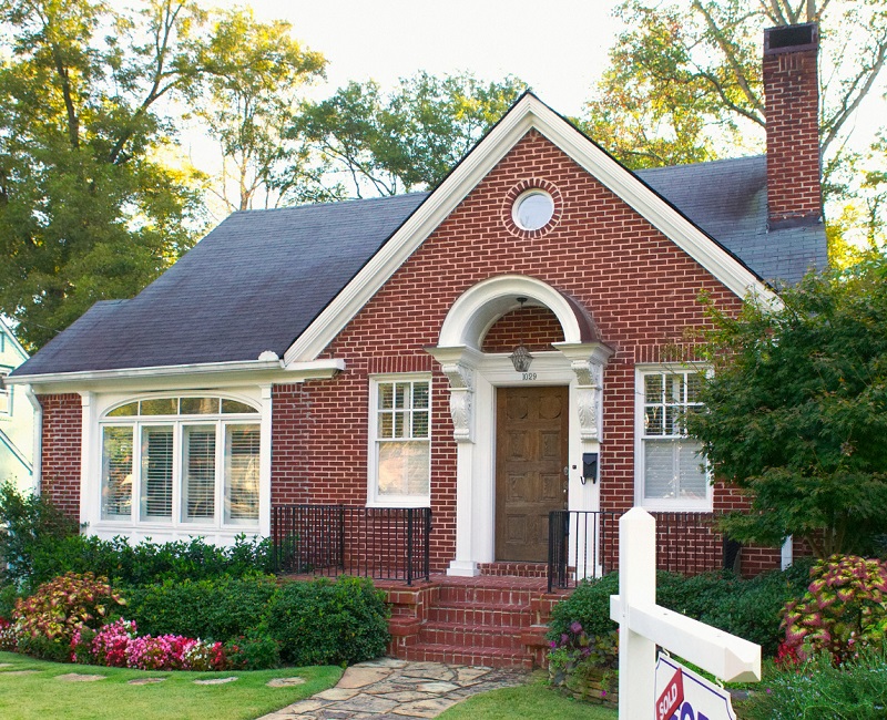 Older brick house recently sold