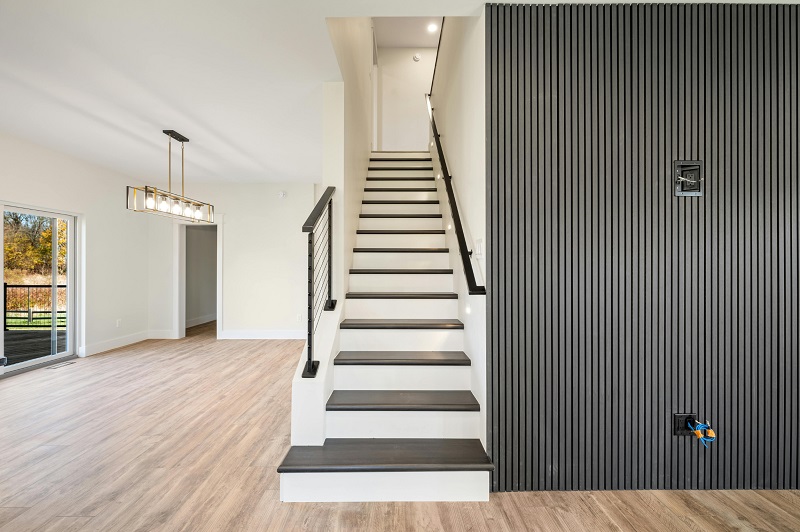 Newly built home with over-provisioned infrastructure capabilities