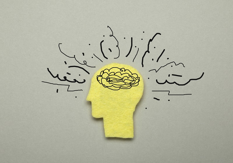 Abstract anxiety illustration