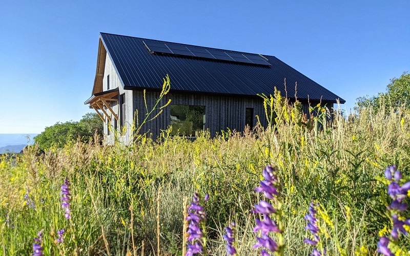 Grand Mesa Prefab Passive House in Western Colorado designed by Shape Architecture in partnership with Phoenix Haus