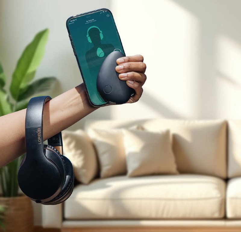 Sensate 2 with Plus app and headphones