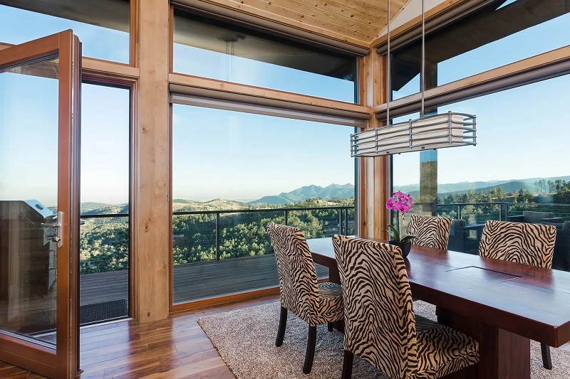 Sunshine Canyon Passive House in Boulder, Colorado featuring Zola Windows
