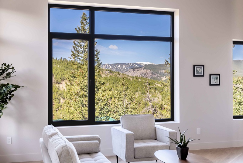 Wildewood Passive House near Nederland, Colorado featuring Alpen windows